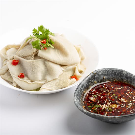 捞汁毛肚 Ox Gastric Wll w/ Dipping Sauce